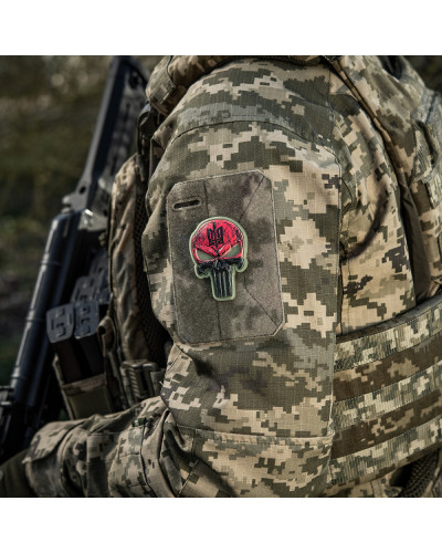 M-Tac нашивка Punisher Червоний GID (51353891)