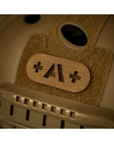 M-Tac нашивка группа крови +A+ сквозная Laser Cut Coyote (58228005)