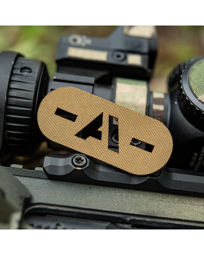 M-Tac нашивка група крові -A- наскрізна Laser Cut Coyote (58328005)