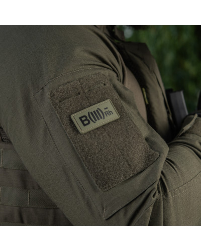 M-Tac нашивка группа крови B(III) Rh(-) PVC 25х60 Olive (51264001)