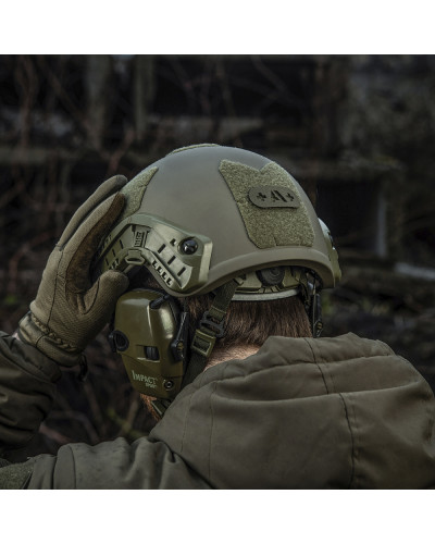 M-Tac нашивка группа крови +A+ сквозная Laser Cut Ranger Green (58228023)