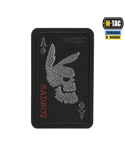 M-Tac нашивка Bad Boy (вишивка) Black (51390002)