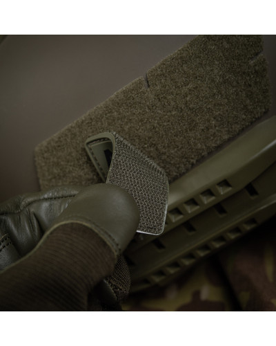 M-Tac нашивка группа крови AB(IV) Rh(-) PVC 25х60 Olive (51267001)