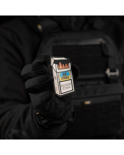 M-Tac нашивка UA STRIKE Black (51356002)