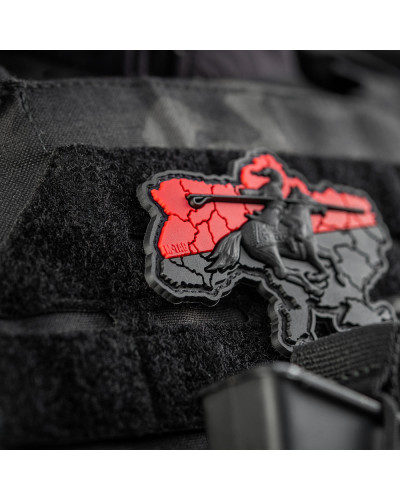 M-Tac нашивка Козацька Україна 3D PVC Red/Black (51349006)
