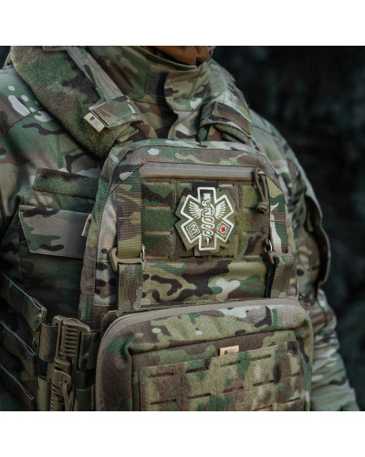 M-Tac нашивка Paramedic (вишивка) Multicam (51432008)