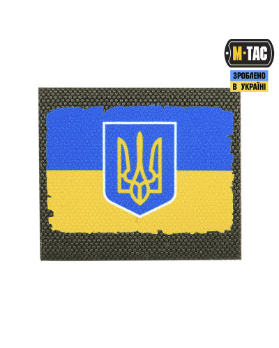M-Tac MOLLE Patch Прапор України з гербом Full Color/Ranger Green (51281023)