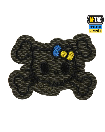 M-Tac нашивка KITTY контур (вишивка) Ranger Green (51386223)