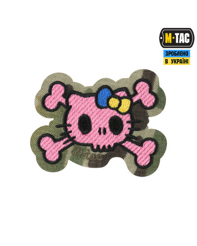 M-Tac нашивка KITTY (вишивка) Pink/Multicam (51393008)