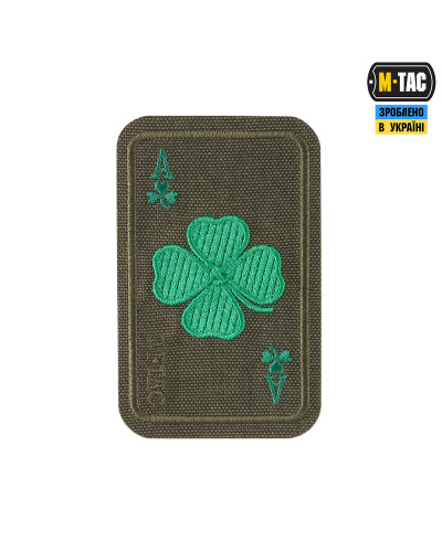 M-Tac нашивка Фартова карта (вишивка) Ranger green (51391023)