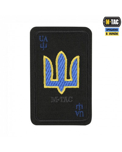 M-Tac нашивка козирна карта (вишивка) Black (51184002)
