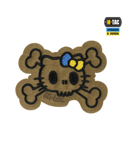 M-Tac нашивка KITTY контур (вишивка) Coyote (51386205)