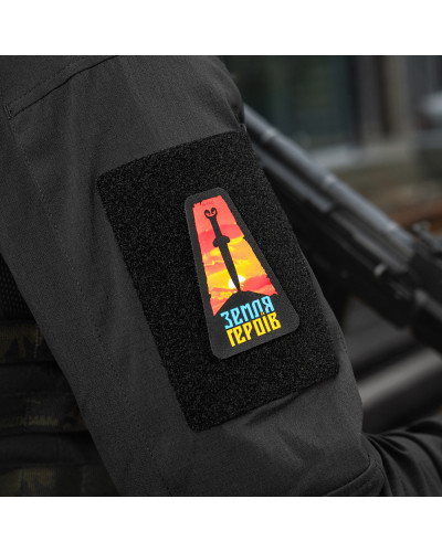 M-Tac нашивка Скіфія-Земля героїв Black (51491002)