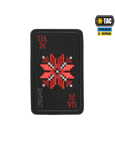 M-Tac нашивка Вишиванка (вишивка) Black/Red (51182033)