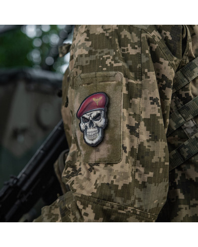 M-Tac нашивка Череп у береті (Десантно-Штурмові війська) (52338105)