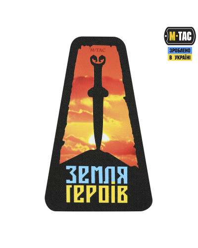 M-Tac нашивка Скіфія-Земля героїв Black (51491002)