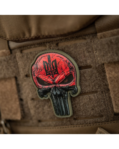 M-Tac нашивка Punisher Червоний (51353801)