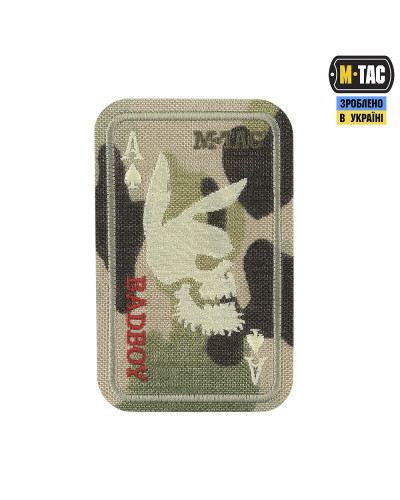 M-Tac нашивка Bad Boy (вишивка) Multicam (51390008)