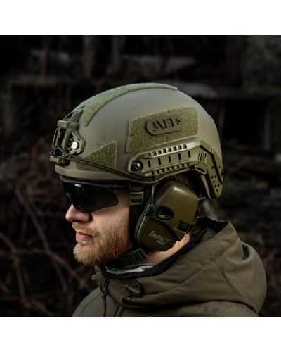 M-Tac нашивка группа крови AB+ сквозная Laser Cut Ranger Green (58231023)