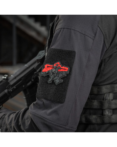 M-Tac нашивка Козацька Україна 3D PVC Red/Black (51349006)