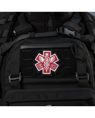 M-Tac нашивка Paramedic (вишивка) Black (51432002)