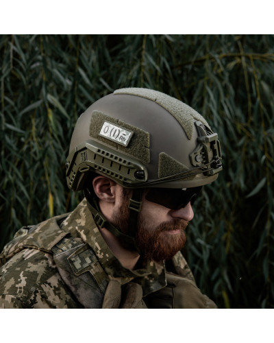 M-Tac нашивка група крові O(I) Rh(-) PVC 25х60 MM14 (51362030)
