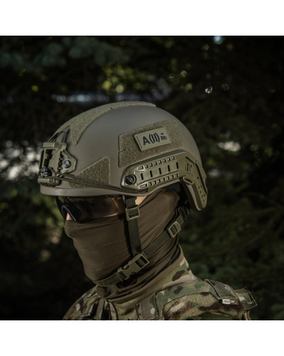 M-Tac нашивка группа крови A(II) Rh(-) PVC 25х60 Olive (51261001)