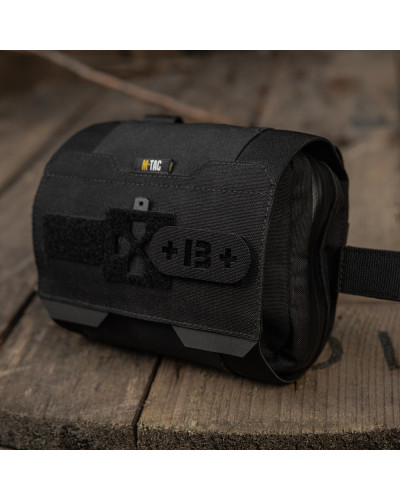 M-Tac нашивка група крові +B+ наскрізна Laser Cut Black (58235002)