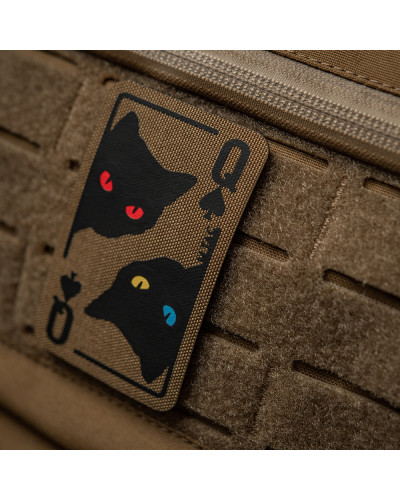 M-Tac нашивка Queen of spades Coyote/Black (51362005)