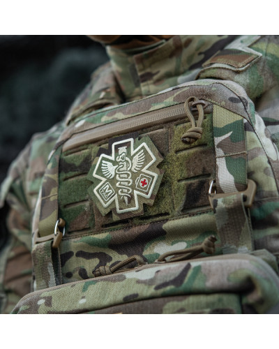 M-Tac нашивка Paramedic (вишивка) Multicam (51432008)