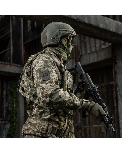 M-Tac нашивка козирна карта (вишивка) Ranger green (51184023)
