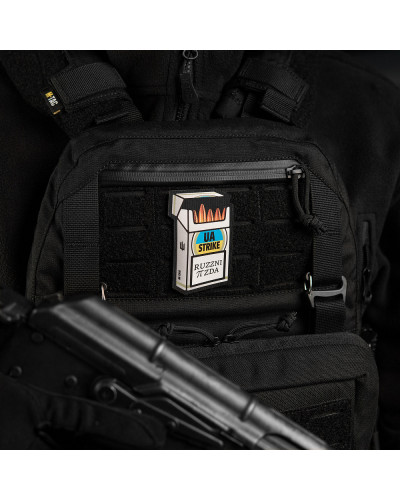 M-Tac нашивка UA STRIKE Black (51356002)