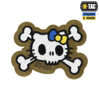 M-Tac нашивка KITTY (вишивка) White/Coyote