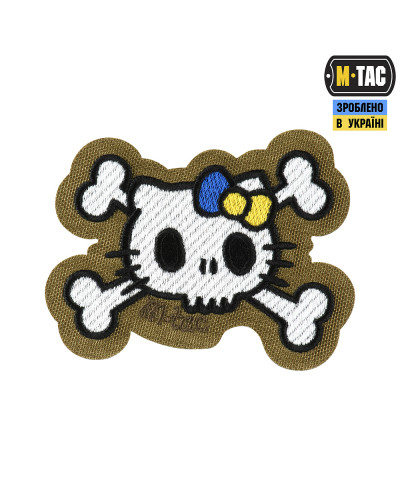 M-Tac нашивка KITTY (вишивка) White/Coyote (51387005)