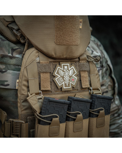 M-Tac нашивка Paramedic (вишивка) Coyote (51432005)