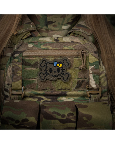 M-Tac нашивка KITTY контур (вишивка) Ranger Green (51386223)
