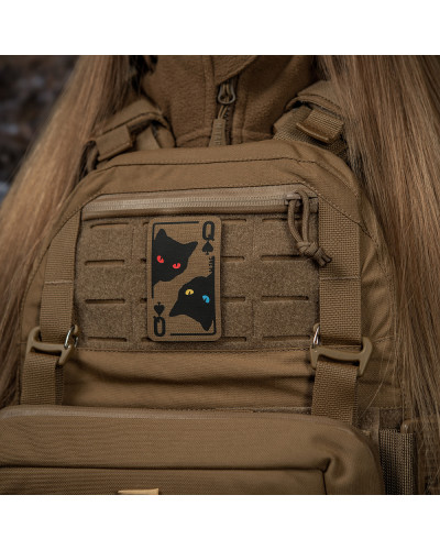 M-Tac нашивка Queen of spades Coyote/Black (51362005)