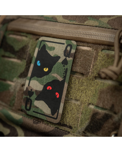 M-Tac нашивка Queen of spades Multicam/Black (51362008)