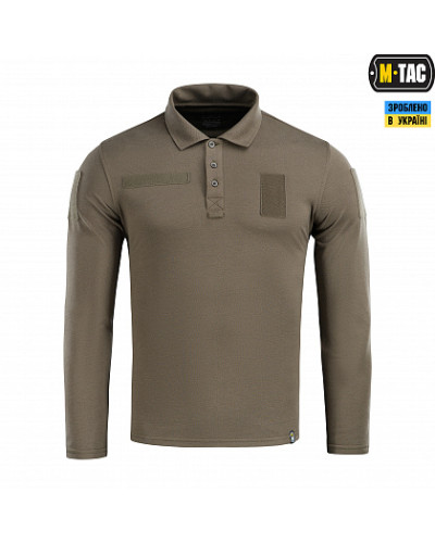 M-Tac поло тактическое длинный рукав 65/35 Dark Olive (80021048)