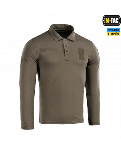 M-Tac поло тактическое длинный рукав 65/35 Dark Olive (80021048)