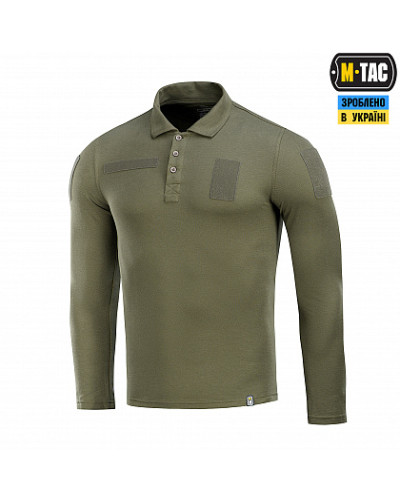 M-Tac поло тактическое длинный рукав 65/35 Army Olive (80021062)