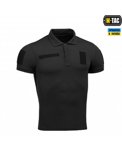 M-Tac поло тактическое Polyester Black (80015002)
