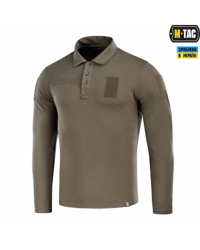 M-Tac поло тактическое длинный рукав 65/35 Dark Olive (80021048)