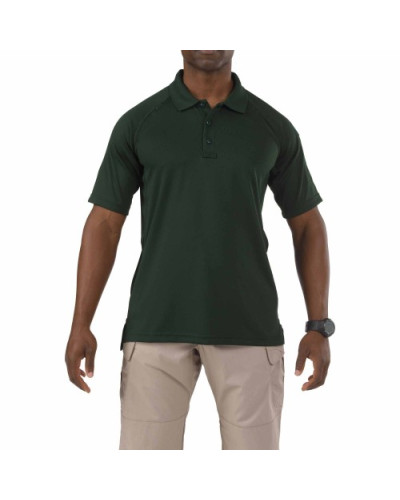 Футболка поло тактическая с коротким рукавом 5.11 Performance Polo - Short Sleeve, Synthetic Knit, L.E. Green (71049-860)