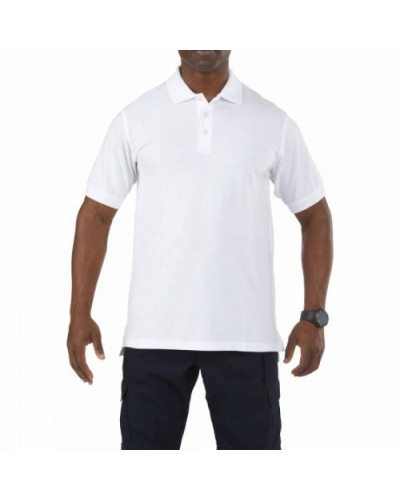 Футболка Поло тактическая с коротким рукавом 5.11 Tactical Professional Polo - Short Sleeve, White (41060-010)