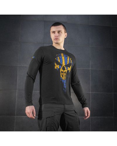 M-Tac футболка Місник довгий рукав Black/Yellow/Blue (80038002)