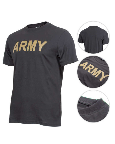 Футболка с рисунком Mil-Tec ARMY, Black (11063002)