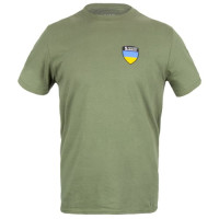 Футболка з малюнком 5.11 Tactical Shield Ukraine Лімітована Серія, Military Green