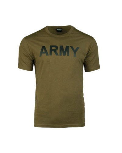 Футболка с рисунком Mil-Tec ARMY, Olive (11063001)