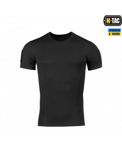 M-Tac футболка потовідвідна Athletic Velcro Black (80007002)